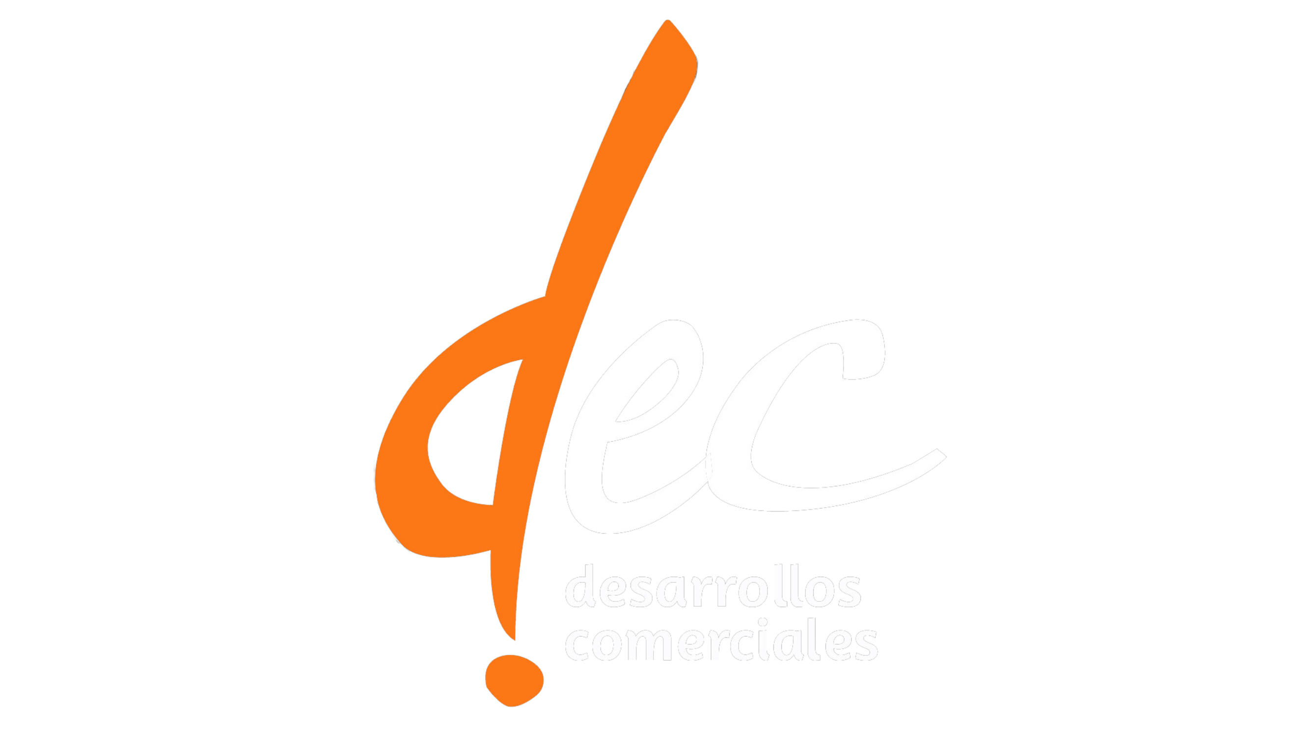 Logo dEC blanco